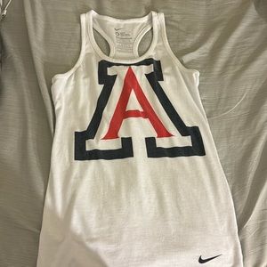 UOFA white tank top